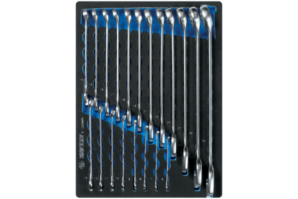 Ложемент для набора комбинированных ключей 9-1220MRV, EVA KING TONY 85811732B