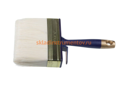 Макловица, искусственная щетина, пластмассовый корпус, 40x140мм Зубр "АКВА-ЭКСПЕРТ" 01817-14