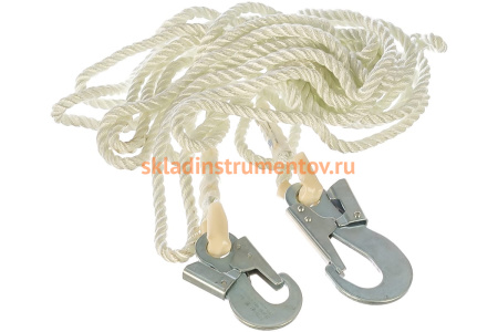 Канат с двумя карабинами КВТ КСЛ-10 77524