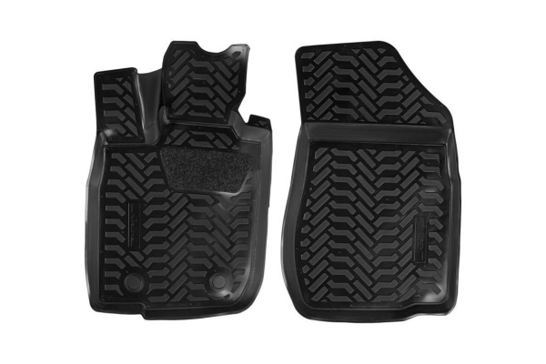 Передние ковры в салон Airline 3D с подпятником, для Lada Largus фургон 12- ACM-PS-05