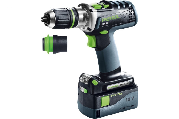 Аккумуляторная дрель-шуруповёрт FESTOOL DRC 18/4 Li 5.2-Plus-SCA 574916
