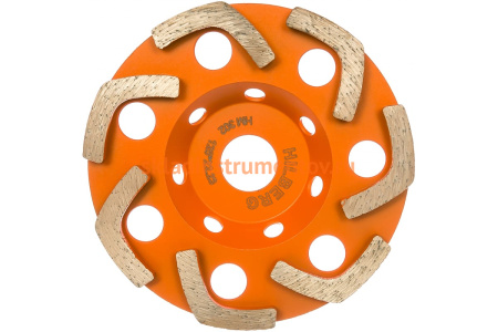 Чашка алмазная Бумеранг (125х22.2 мм) Hilberg HM302