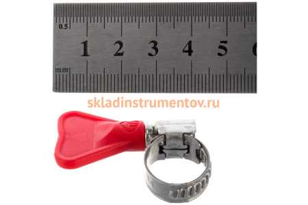 Хомуты Зубр ЭКСПЕРТ Бабочка из нержавеющей стали с накатной лентой НЛ-9, 8-14 мм, 200 шт 37835-08-14-200