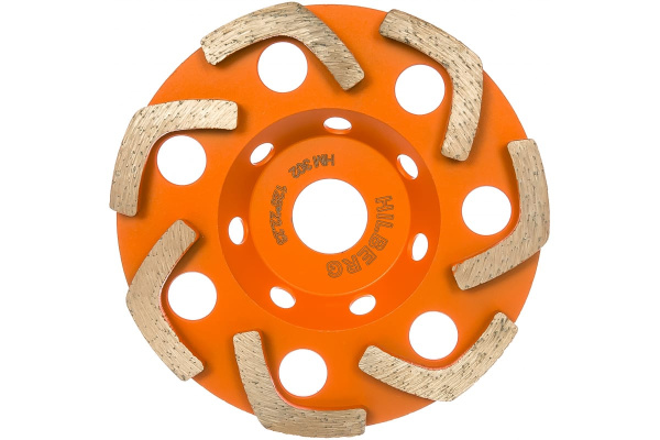 Чашка алмазная Бумеранг (125х22.2 мм) Hilberg HM302