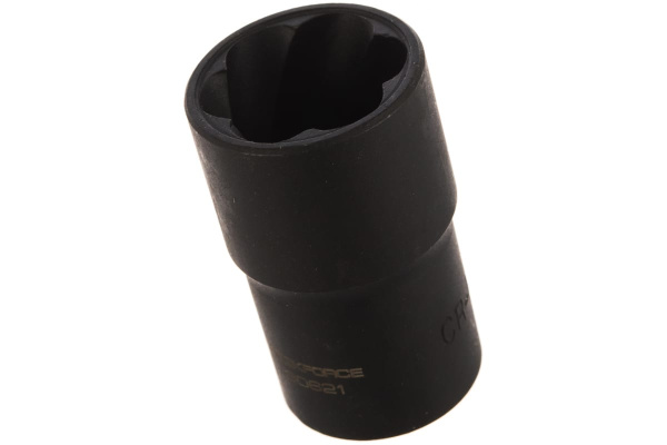 Головка-экстрактор для поврежденных болтов/гаек (21 мм; 1/2; 50 мм) ROCKFORCE RF-90621