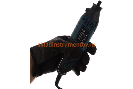 Электрический ручной гравер с набором аксессуаров ROCKFORCE RF-GM10-150E