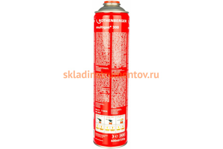 Газовый баллончик Rothenberger 35510-B Газовый баллончик Rothenberger 35510-B