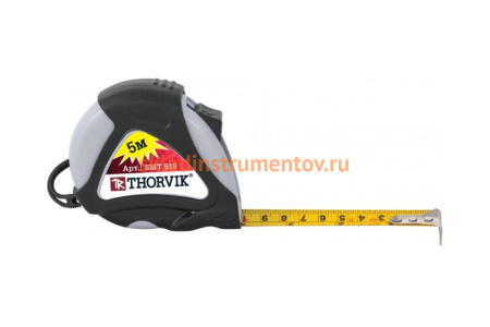 Рулетка в обрезиненном корпусе THORVIK SMT519 52389 Рулетка в обрезиненном корпусе THORVIK SMT519 52389