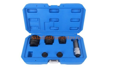 Набор головок для ступичных гаек автомобилей группы VAG, 6 предметов ROCKFORCE RF-40915