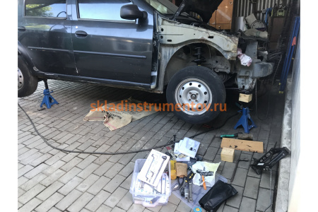 Регулируемые подставки под автомобиль 3 т STELS 51627
