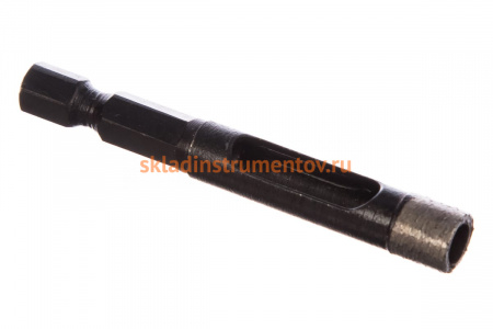 Коронка алмазная по керамограниту, серебряная пайка (8 мм) TRIO-DIAMOND GCB753