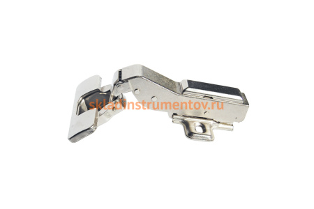 Угловая петля с доводчиком, с монтажной планкой JET 351 Clip-On D35мм 45 град. HR351A.110NI99