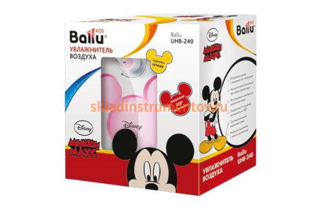 Ультразвуковой увлажнитель Ballu Disney UHB-240 pink/розовый