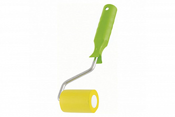 Прижимной резиновый валик с ручкой, 50 мм, D ручки - 6 мм СИБРТЕХ 81032