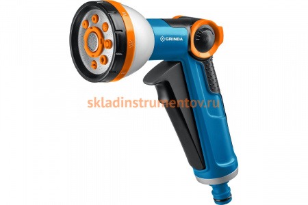 Поливочный пистолет с регулятором напора GRINDA PROLine X-8 8 режимов 8-427145_z02