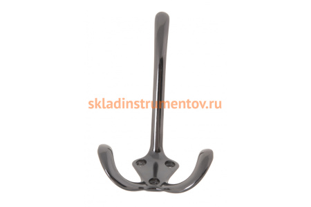 Мебельный крючок JET 587 трехрожковый, алюминий, черный никель CQ587A.003NP99