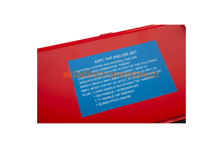 Набор метчиков и плашек BOVIDIX 288204001