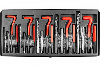 Набор для восстановления резьбы Thorvik M5-M12, 131 предмет TRIS131 53171