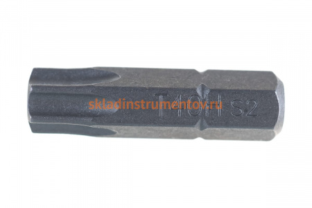 Вставка-бита 1/4"DR T-TORX, T40H, 25 мм Ombra 514840