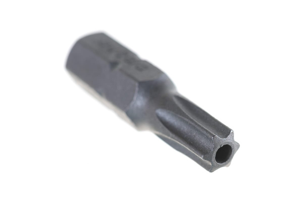 Вставка-бита 1/4"DR T-TORX, T27H, 25 мм Ombra 514827