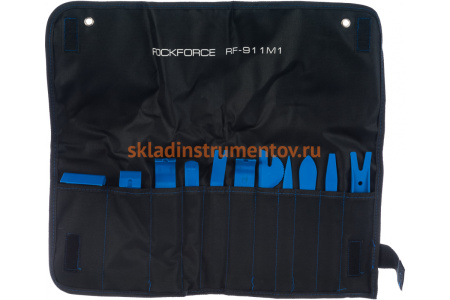 Набор для разборки внутренней обшивки салона , 11 предметов на полотне ROCKFORCE RF-911M1