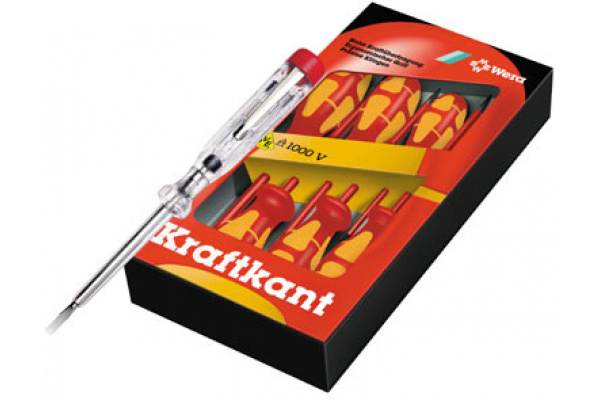 Набор диэлектрических отверток 660i/7 SATZ 7TLG WERA WE-135322