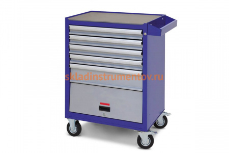 Набор инструментов KING TONY "EFFORT" в синей тележке, 235 предметов 934-235AMB