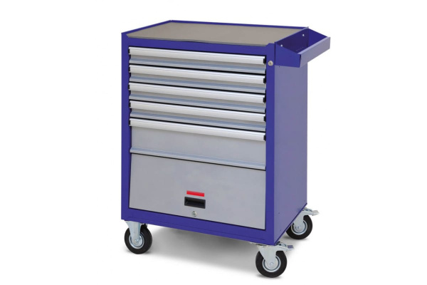 Набор инструментов KING TONY "EFFORT" в синей тележке, 235 предметов 934-235AMB