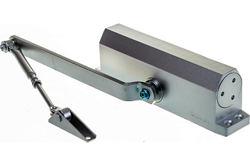 Дверной доводчик для дверей массой до 100 кг STAYER цвет серебро 37915-100