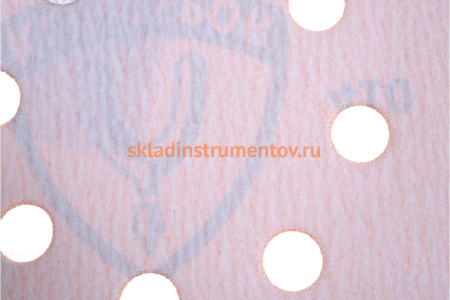 Круг шлифовальный на липучке для обработки красок, лаков и шпаклевок (125 мм; Р320; 8 отверстий) KLINGSPOR 307106