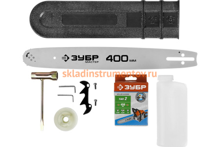 Цепная бензиновая пила Зубр МАСТЕР ПБЦ-М450 40П