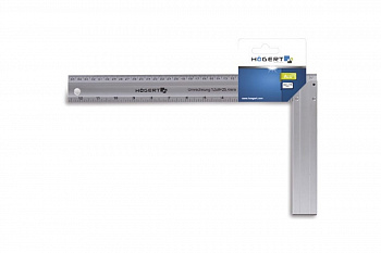 Столярный угольник HOEGERT TECHNIK алюминиевый, 350х190 мм HT4M203