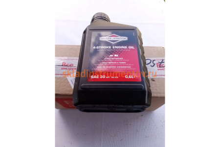 Масло SAE-30 (0.6 л) для 4-х тактных двигателей Briggs&Stratton 100005E