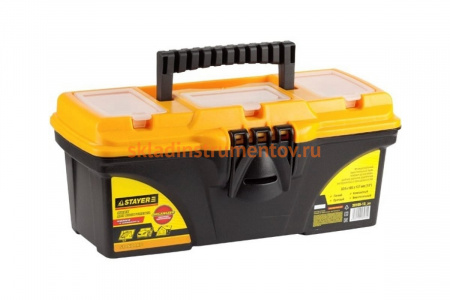 Ящик пластиковый с органайзерами STANDARD (565х325х290 мм; 22") STAYER 38105-21_z02