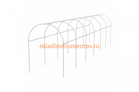 Пластиковый каркас парника PALISAD дуга d 20 мм, белый 63902