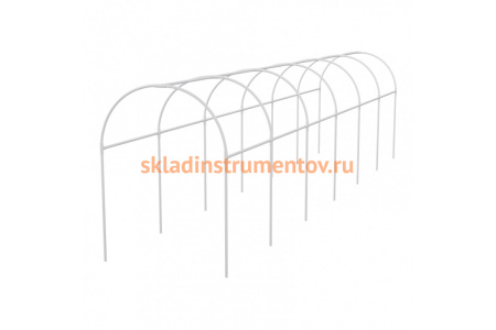 Пластиковый каркас парника PALISAD дуга d 20 мм, белый 63902
