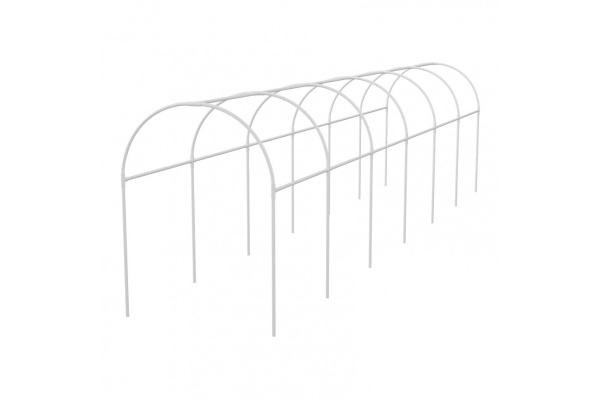 Пластиковый каркас парника PALISAD дуга d 20 мм, белый 63902