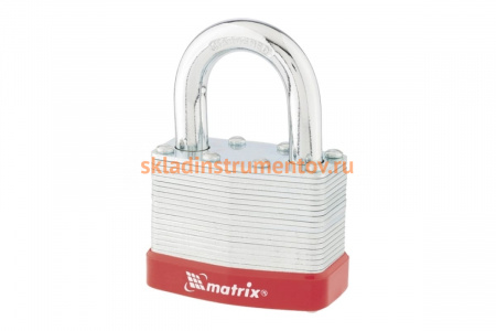 Навесной замок MATRIX 65 мм 91808