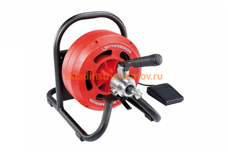 Барабанное устройство для прочистки труб ROTHENBERGER RODRUM S 13 со спиралью 13 мм/15 м ЕС 1000001257