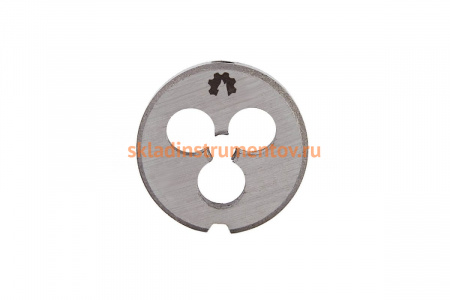 Плашка WOLFSTAR метрическая М3,0х0,5 9ХС Гост 9740 dr03050