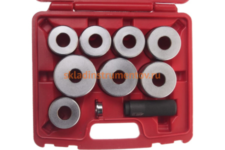 Набор оправок для установки пыльников шаровых опор и наконечников JTC 6699