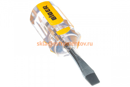 Отвертка SL 6х38мм Biber Стандарт 85579 тов-079489