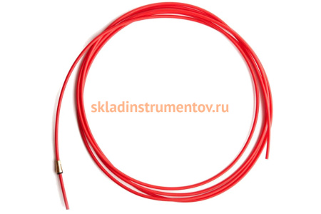 Канал направляющий тефлоновый (5.5 м; 1.0–1.2 мм; красный) КЕДР 7160084