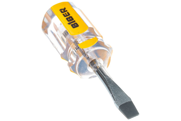 Отвертка SL 6х38мм Biber Стандарт 85579 тов-079489