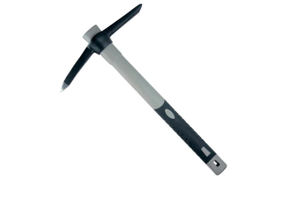 Кирка MINI с фибергласовой обрезиненной рукояткой MATRIX 21828