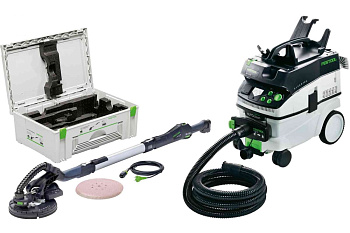 Шлифовальная машинка FESTOOL PLANEX LHS225-SW с пылеудаляющим аппаратом CTM36 Set 575456