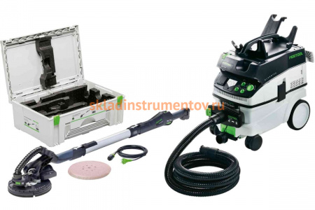 Шлифовальная машинка FESTOOL PLANEX LHS225-SW с пылеудаляющим аппаратом CTM36 Set 575456