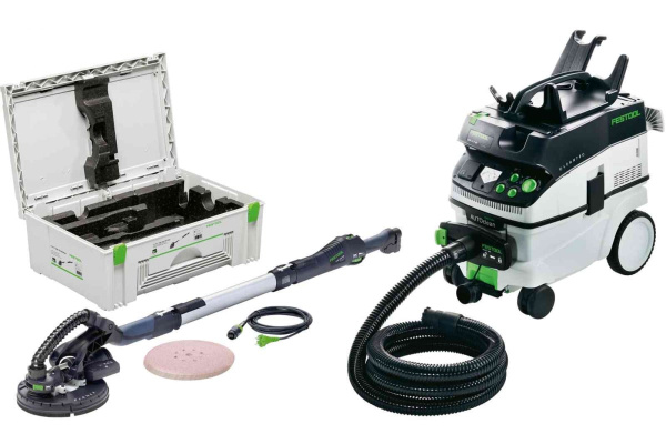 Шлифовальная машинка FESTOOL PLANEX LHS225-SW с пылеудаляющим аппаратом CTM36 Set 575456