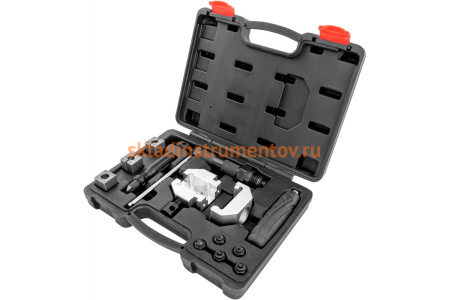 Набор для развальцовки трубок Thorvik 4.75-6 мм, с гидравлическим приводом, 16 предметов 53247