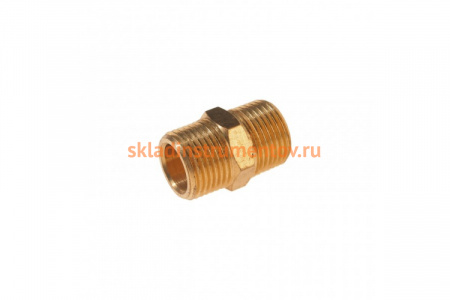 Соединитель резьбовой наружная резьба 3/8х3/8 ROCKFORCE RF-MM06/06